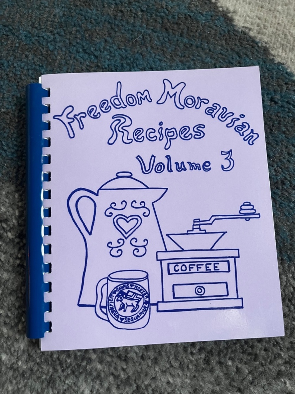 Freedom Moravian Recipes Volume 3 - Lavender Cover